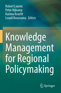 Couverture_Knowledge Management for Regional Policymaking