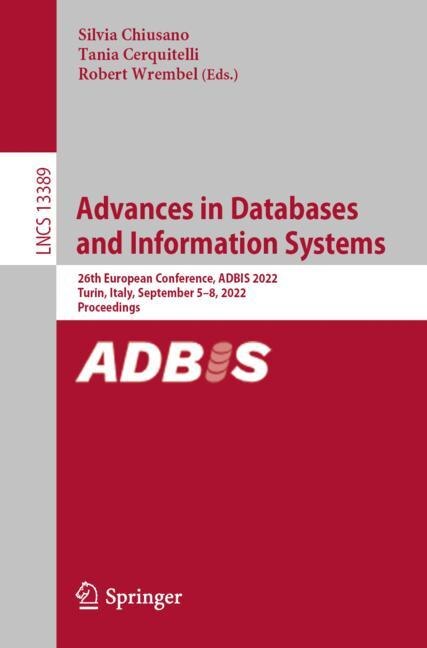 Front cover_Advances in Databases and Information Systems