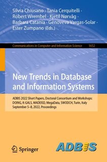 Front cover_New Trends in Database and Information Systems