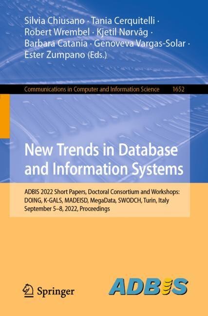 Front cover_New Trends in Database and Information Systems