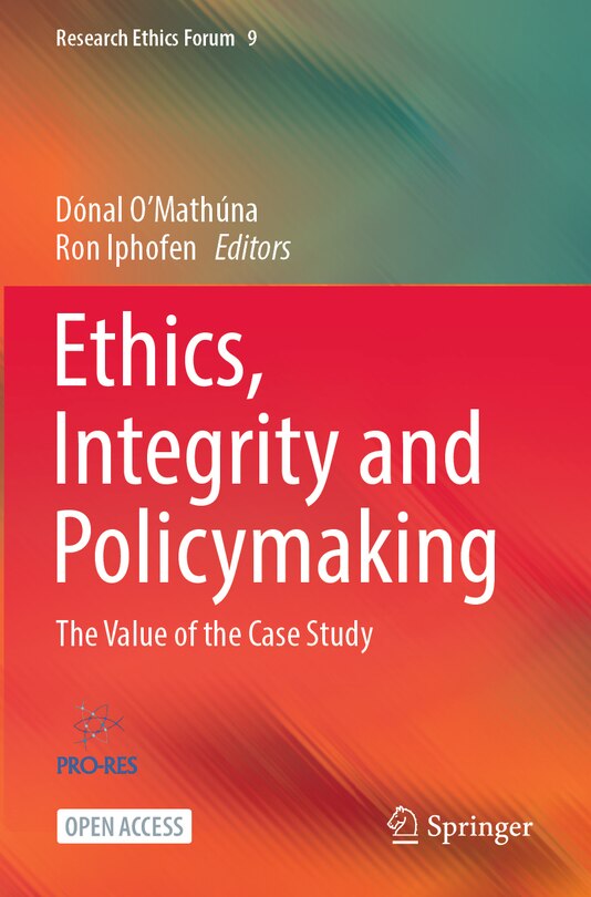 Couverture_Ethics, Integrity and Policymaking