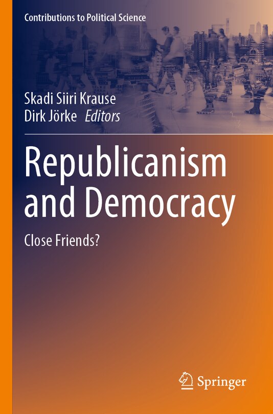 Front cover_Republicanism and Democracy