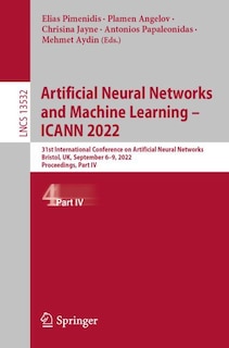 Couverture_Artificial Neural Networks and Machine Learning - ICANN 2022