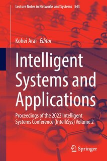 Front cover_Intelligent Systems and Applications