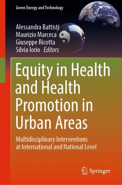 Couverture_Equity in Health and Health Promotion in Urban Areas