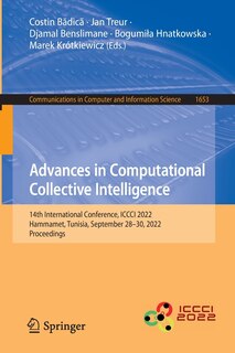 Front cover_Advances in Computational Collective Intelligence