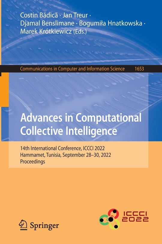 Front cover_Advances in Computational Collective Intelligence
