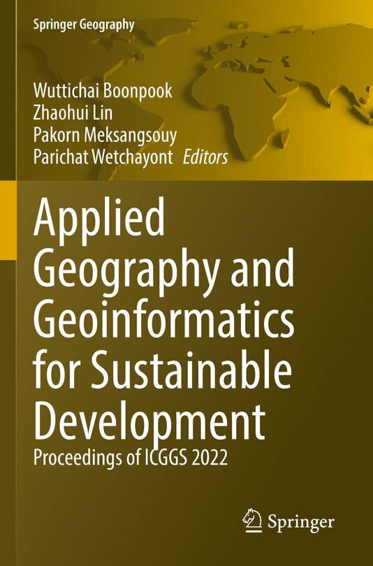 Couverture_Applied Geography and Geoinformatics for Sustainable Development