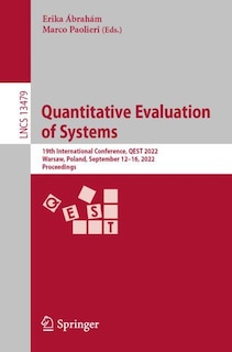 Front cover_Quantitative Evaluation of Systems