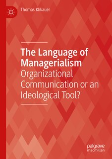 Couverture_The Language of Managerialism