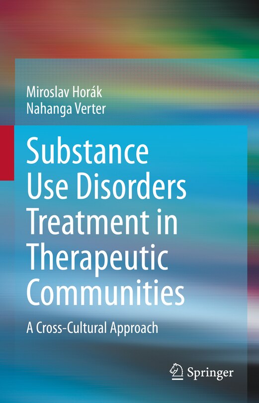 Couverture_Substance Use Disorders Treatment in Therapeutic Communities