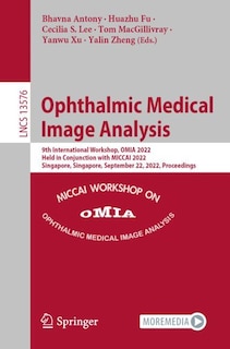 Couverture_Ophthalmic Medical Image Analysis