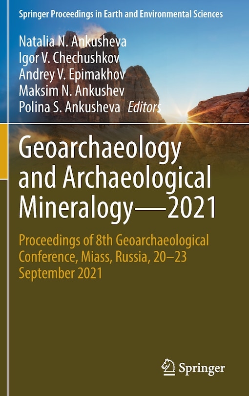 Couverture_Geoarchaeology and Archaeological Mineralogy-2021