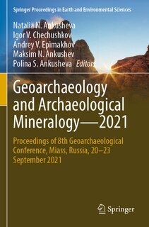Front cover_Geoarchaeology and Archaeological Mineralogy-2021