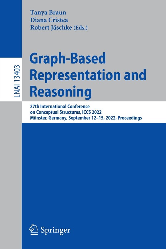 Couverture_Graph-Based Representation and Reasoning