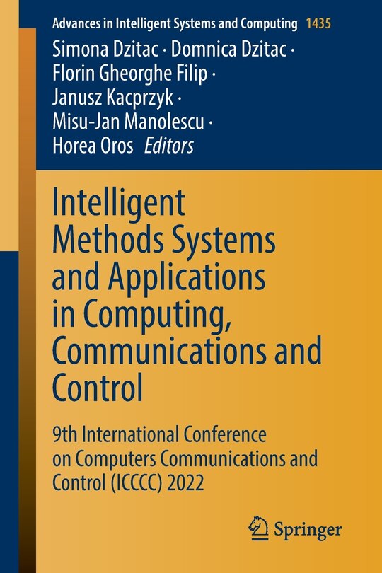 Front cover_Intelligent Methods Systems and Applications in Computing, Communications and Control