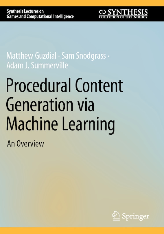 Couverture_Procedural Content Generation via Machine Learning