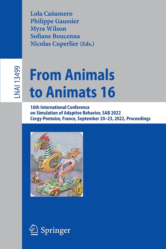 Front cover_From Animals to Animats 16