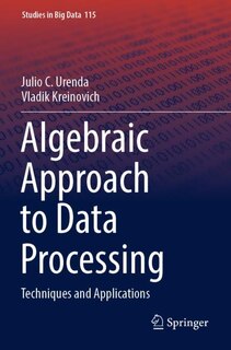 Couverture_Algebraic Approach to Data Processing