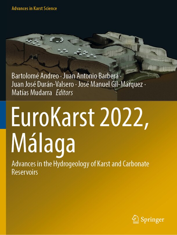 Front cover_EuroKarst 2022, Malaga