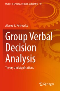 Couverture_Group Verbal Decision Analysis