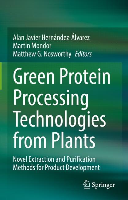Couverture_Green Protein Processing Technologies from Plants