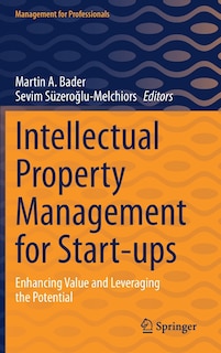 Couverture_Intellectual Property Management for Start-ups