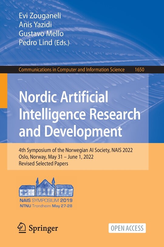 Front cover_Nordic Artificial Intelligence Research and Development
