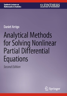 Front cover_Analytical Methods for Solving Nonlinear Partial Differential Equations