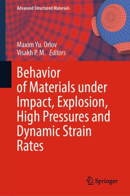 Front cover_Behavior of Materials under Impact, Explosion, high Pressures and Dynamic Strain Rates