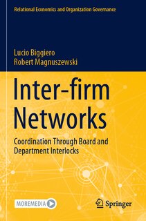 Front cover_Inter-firm Networks