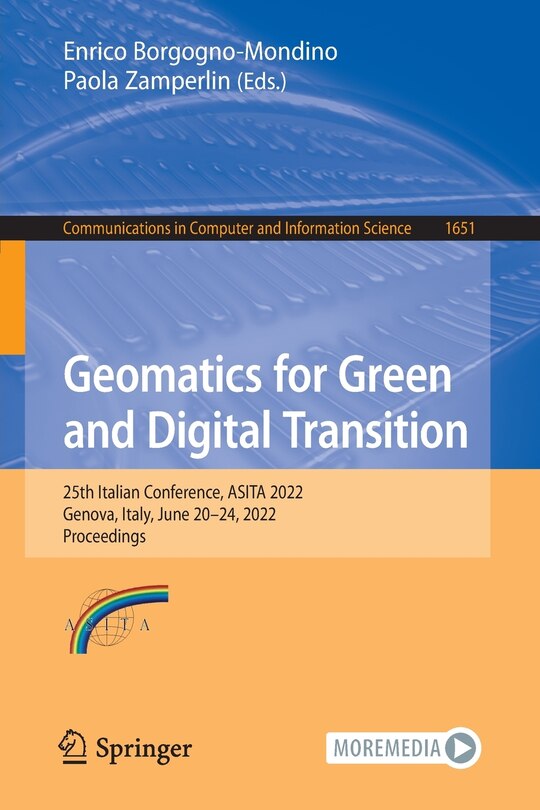 Front cover_Geomatics for Green and Digital Transition