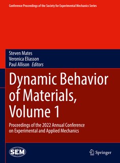 Couverture_Dynamic Behavior of Materials, Volume 1