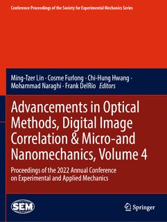 Front cover_Advancements in Optical Methods, Digital Image Correlation