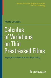 Front cover_Calculus of Variations on Thin Prestressed Films
