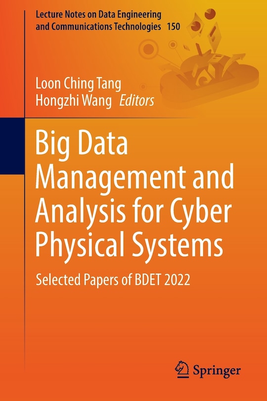 Front cover_Big Data Management and Analysis for Cyber Physical Systems