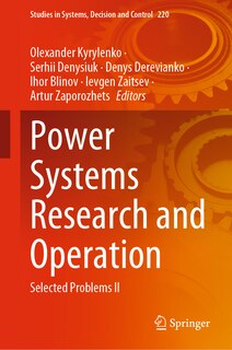 Front cover_Power Systems Research and Operation