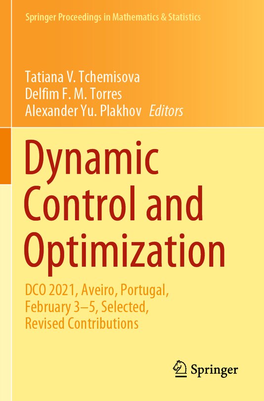 Couverture_Dynamic Control and Optimization
