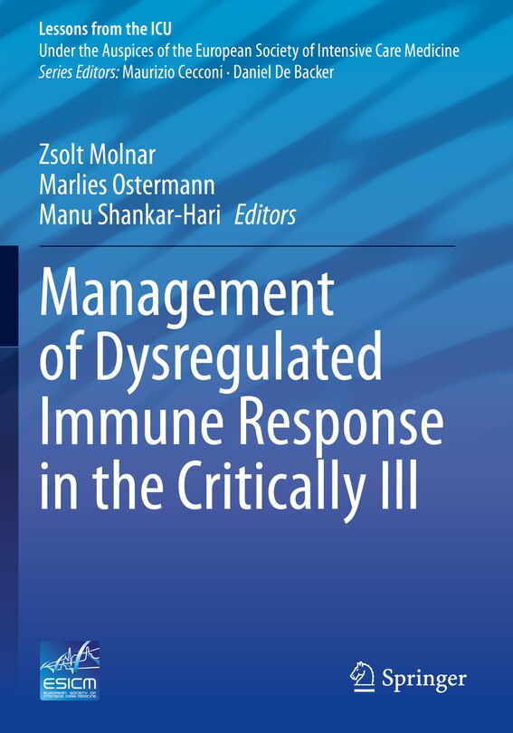 Front cover_Management of Dysregulated Immune Response in the Critically Ill