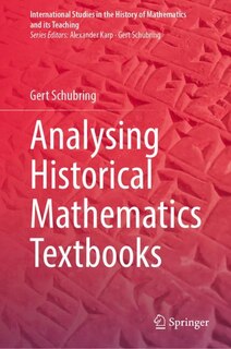 Couverture_Analysing Historical Mathematics Textbooks