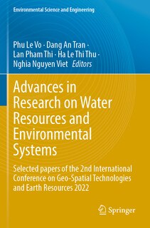 Front cover_Advances in Research on Water Resources and Environmental Systems