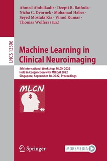 Front cover_Machine Learning in Clinical Neuroimaging