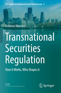 Front cover_Transnational Securities Regulation