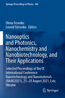 Couverture_Nanooptics and Photonics, Nanochemistry and Nanobiotechnology, and Their Applications