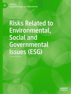 Front cover_Risks Related to Environmental, Social and Governmental Issues (ESG)