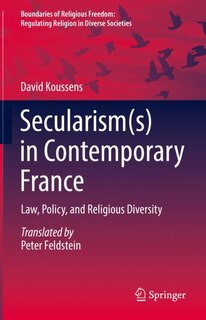 Front cover_Secularism(s) in Contemporary France