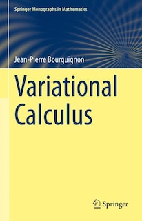 Front cover_Variational Calculus