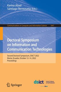 Front cover_Doctoral Symposium on Information and Communication Technologies