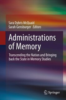 Couverture_Administrations of Memory