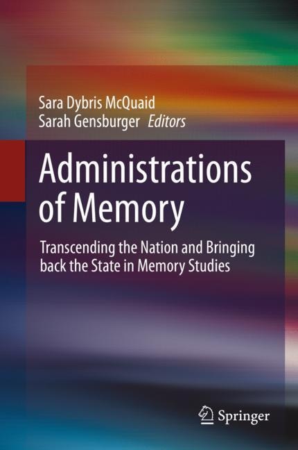 Couverture_Administrations of Memory